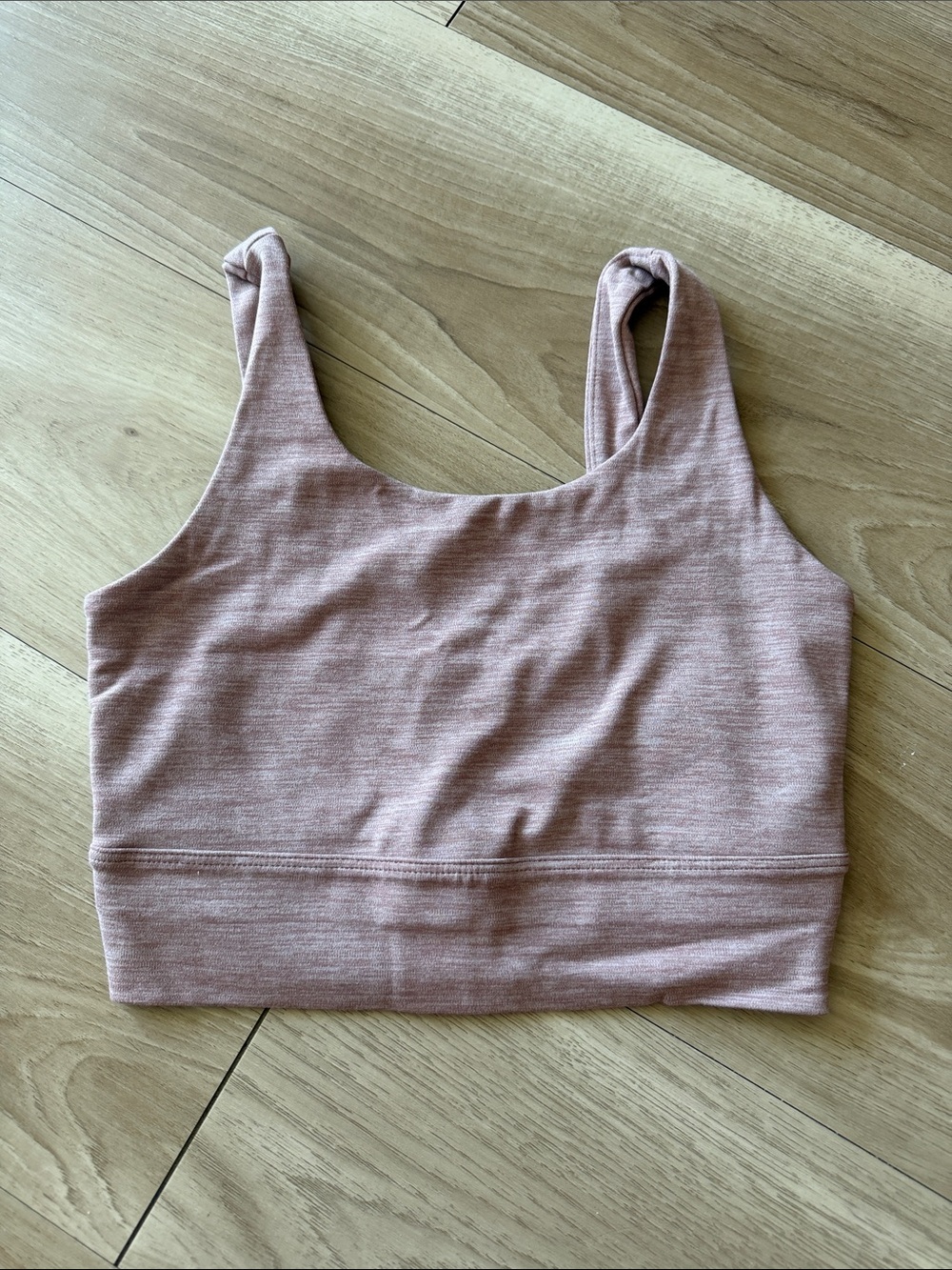 Nike Dri-FIT Heathered Blush Sports Bra
